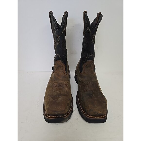 Thorogood Men's 11" Steel Toe WP Western Wellington Work Boot USA 804-4330 10D - Picture 6 of 7